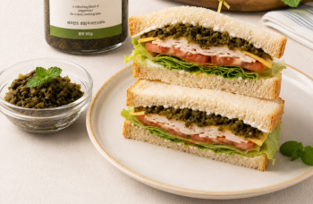 샌드위치와도 잘 어울리는 페퍼민트 장아찌
